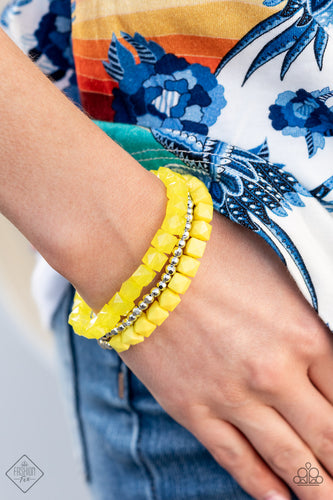 Vacay Vagabond - Yellow -Paparazzi