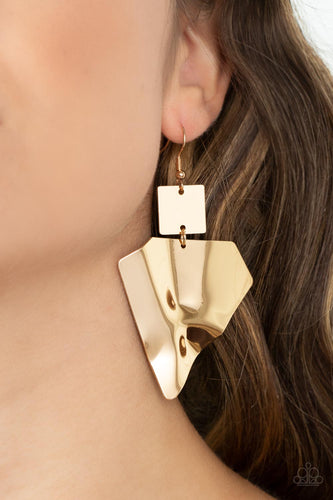 Deceivingly Deco - Gold -Paparazzi