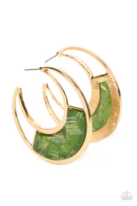 Contemporary Curves - Green -Paparazzi