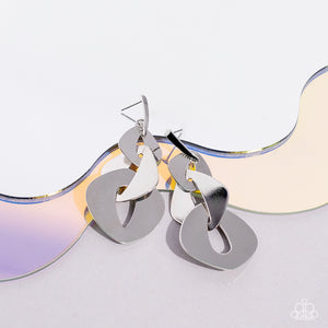 Enveloped in Edge - Silver -Paparazzi