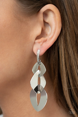 Enveloped in Edge - Silver -Paparazzi