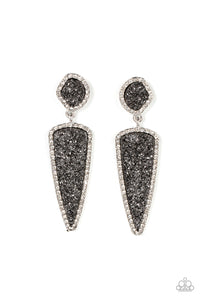 Druzy Desire - Silver -Paparazzi