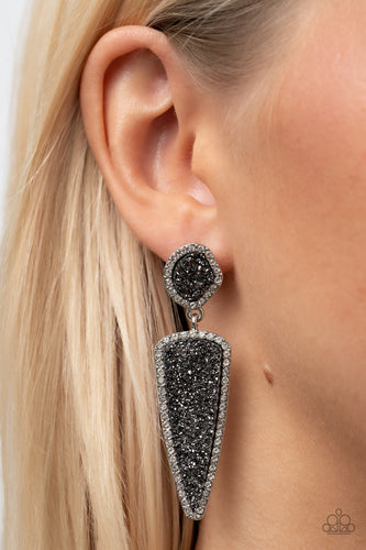 Druzy Desire - Silver -Paparazzi