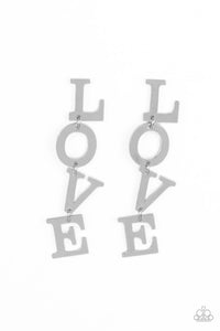 L-O-V-E - Silver -Paparazzi