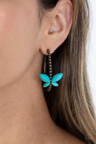 Bohemian Butterfly - Brass -Paparazzi